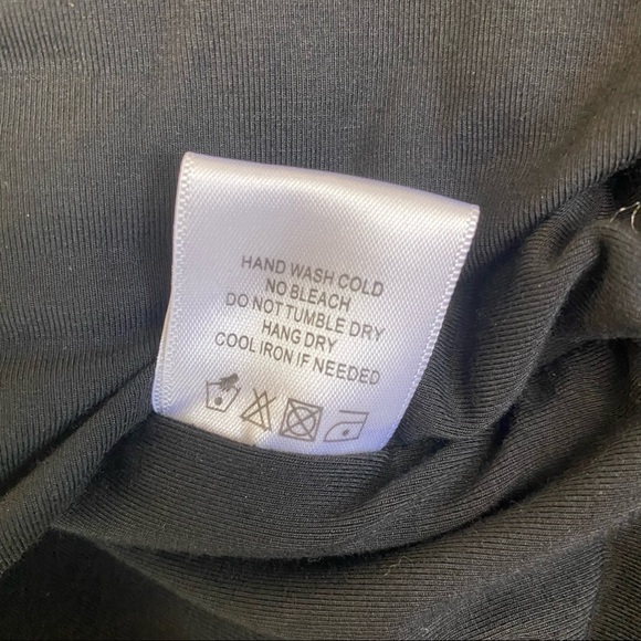 Lovers + Friends Love Happy Black V Neck Cocktail Dress Size XL - Picture 8 of 9